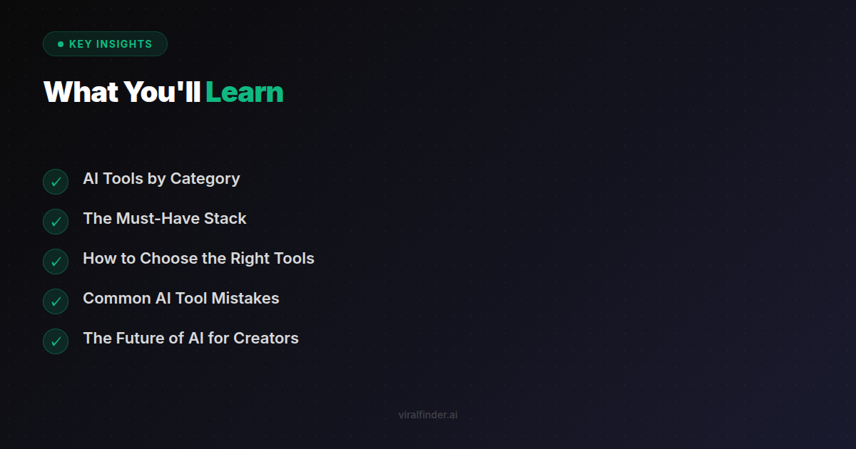 Key insights and learnings