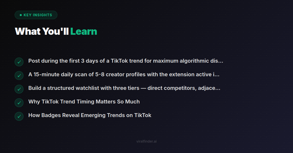 Key insights and learnings