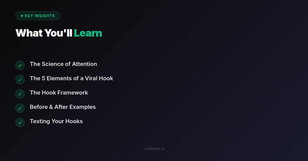 Key insights and learnings